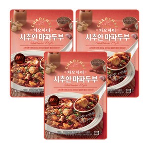 차오차이 시추안 마파두부, 180g, 3개