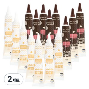 디유 데코펜 다크 8p + 화이트 7p 세트, 20g, 2세트