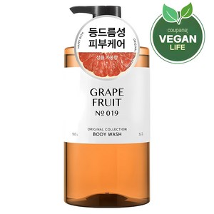 해피바스 오리지널 컬렉션 바디워시 상큼한 자몽향, 910g, 1개