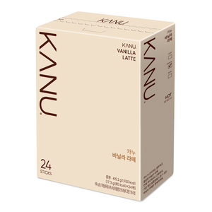카누 바닐라 라떼 커피믹스, 17.3g, 24개입, 1개