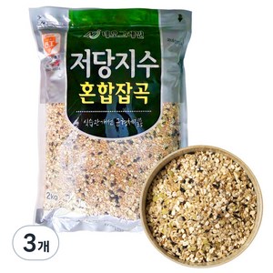 네오그레인 저당지수 혼합잡곡 식습관개선 균형체질용, 2kg, 3개