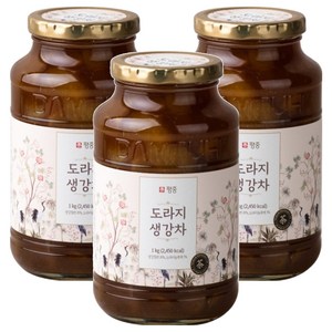 평중 도라지 생강 차, 1kg, 1개입, 3개
