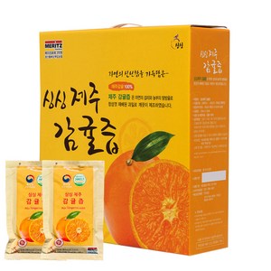 싱싱 제주 감귤즙, 100ml, 50개