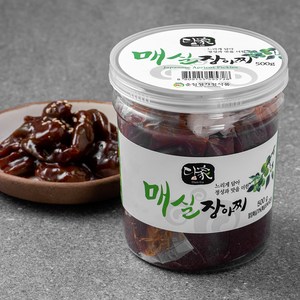 담가 매실장아찌, 500g, 1개