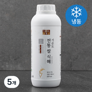 기순도전통장 전통 쌀 식혜 (냉동), 1L, 5개