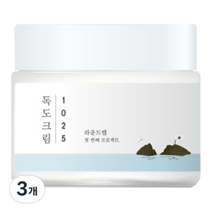 라운드랩 1025 독도 크림, 80ml, 3개