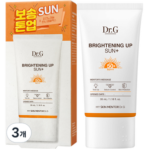 닥터지 브라이트닝 업 선 플러스 SPF50+ PA+++, 35ml, 3개