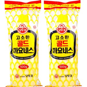 오뚜기 고소한 골드 마요네즈, 500g, 2개