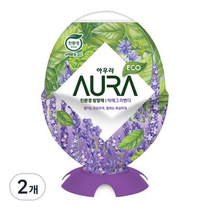 AURA 빅에그 실내용 방향제 라벤더, 440ml, 2개