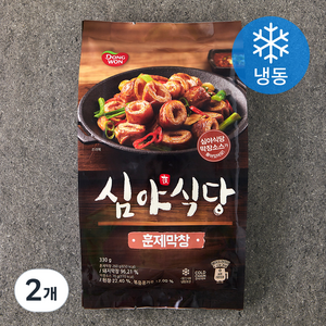 동원 심야식당 훈제막창 (냉동), 330g, 2개