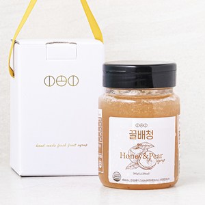 짱죽 진한 이오이 수제 꿀배청, 500g, 1개