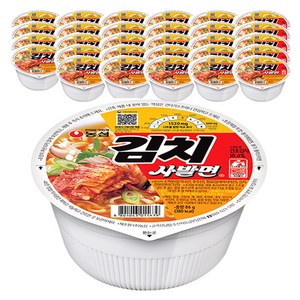 농심 김치사발면 86g, 30개