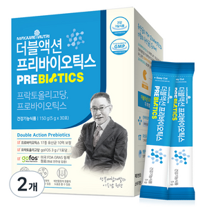 메이준뉴트리 더블액션 프리바이오틱스, 150g, 2개