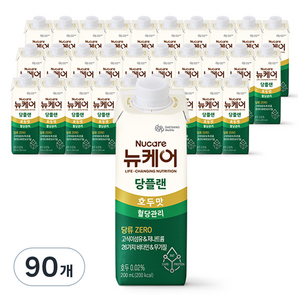 뉴케어 당플랜 호두맛, 200ml, 90개