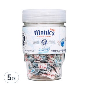 Monks 아이스버그 캔디, 100g, 5개