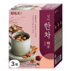 담터 한차, 15g, 40개입, 3개