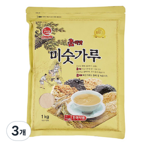 초야식품 참이맛 미숫가루, 3개, 1kg