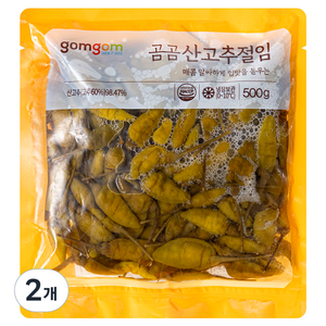 곰곰 산고추절임, 500g, 2개