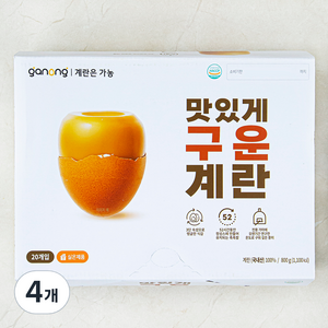 가농 맛있게 구운계란 20구, 4개