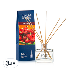 양키캔들 리드 디퓨저, 블랙체리, 35.4ml, 3세트