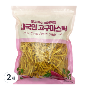 대국민 고구마스틱, 800g, 2개