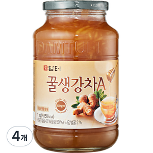 담터 꿀생강차A, 1kg, 1개입, 4개