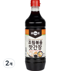 Gompyo 조림볶음 맛간장, 860ml, 2개