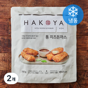 하코야 통 치즈돈까스 (냉동), 350g, 2개