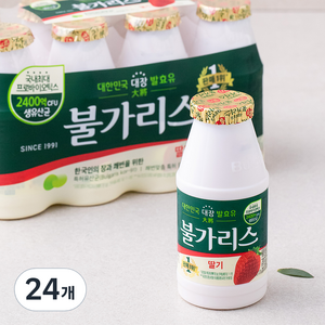 남양유업 불가리스 딸기, 150ml, 24개