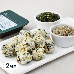 집반찬연구소 멸치 두배 주먹밥재료 멸치볶음 40g x 2팩 + 맛더하기 김자반 20g 세트, 2세트