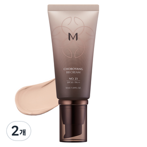 미샤 M 초보양 비비크림 SPF30 PA++, 23호 차분한베이지, 50ml, 2개