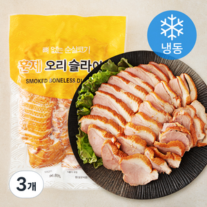 농우 중국산 훈제 오리 슬라이스 (냉동), 800g, 3개