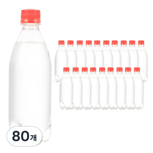 탐사 스파클링 자몽 무라벨, 80개, 500ml