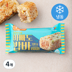 헬씨누리 바빠도 밥바 참치마요 (냉동), 100g, 4개