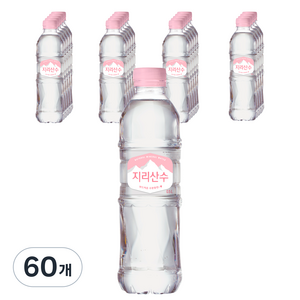 지리산수 핑크, 500ml, 60개