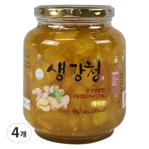 해맑음 생강청, 950g, 1개입, 4개