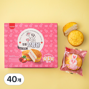 삼립 정통 보름달 빵 8입, 88g, 40개