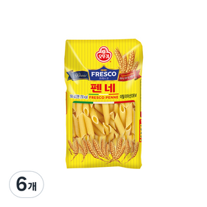 오뚜기프레스코 펜네, 500g, 6개