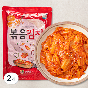 일미 참 볶음김치, 500g, 2개