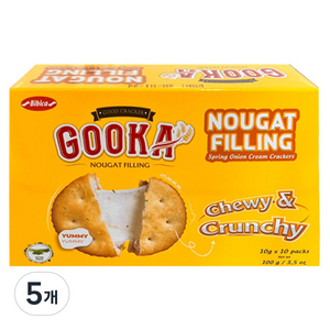 비비카 구카 누가 필링 크래커, 100g, 5개