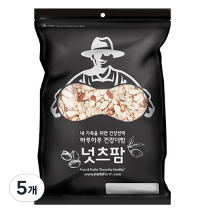 넛츠팜 아몬드 슬라이스, 100g, 5개