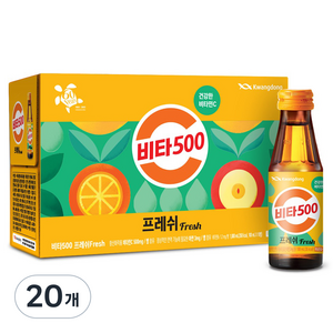 비타500 프레쉬, 100ml, 20개