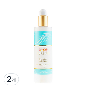 퓨어피지 하이드레이팅 바디로션 화이트진저릴리 꽃향, 2개, 350ml