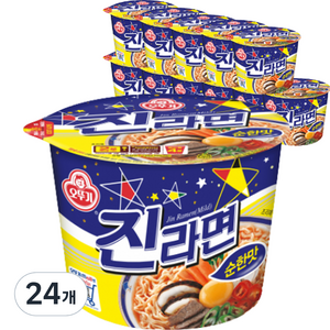 오뚜기 진라면 순한맛 110g, 24개