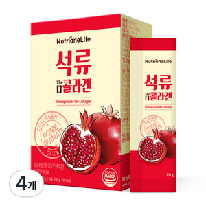 뉴트리원 석류 더 콜라겐 14p, 280g, 4개