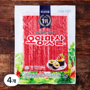 대림선 오양맛살E, 270g, 4개