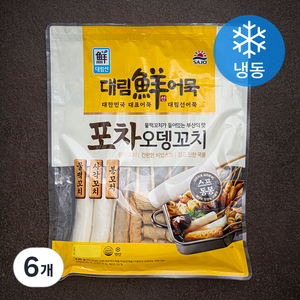 대림선 포차오뎅꼬치 (냉동), 420g, 6개