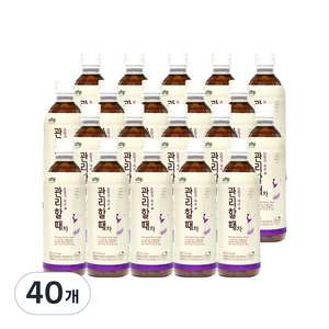 자연원 관리할 때 차음료, 500ml, 40개