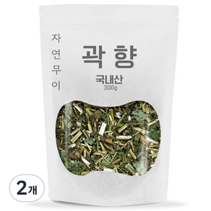 자연무이 곽향 곽향차 배초향, 300g, 2개