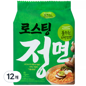 풀무원 자연건면 정면 411.2g, 12개